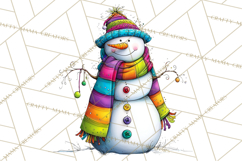 Rainbow Christmas Magic PNG Clipart, Christmas Trees Png Product Image 2