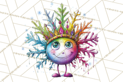 Rainbow Christmas Magic PNG Clipart, Christmas Trees Png Product Image 5