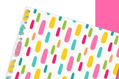 Rainbow Colors Undated Planner Pages Interactive PDF files