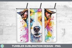 GorgeousRainbow Dog Tumbler design.