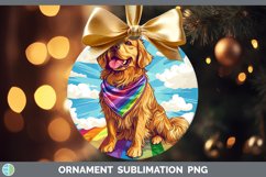 GorgeousRainbow Dogs Ornament design.