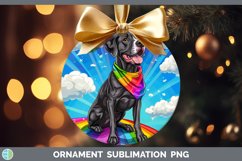 GorgeousRainbow Dogs Ornament design.