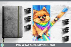 GorgeousRainbow Dogs Pen Wrap design.