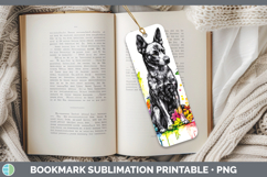 GorgeousRainbow Drips Bookmark design.