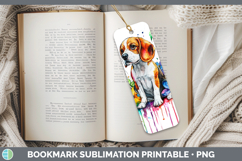 GorgeousRainbow Drips Bookmark design.