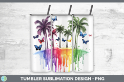 GorgeousRainbow Drips BS01 Tumbler design.