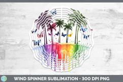 GorgeousRainbow Drips BS01 Wind Spinner design.