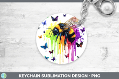 GorgeousRainbow Drips BS01 Keychain design.