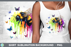GorgeousRainbow Drips BS01 Shirt design.