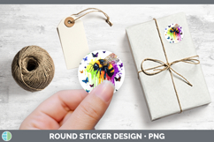 GorgeousRainbow Drips BS01 Stickers design.