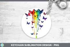 GorgeousRainbow Drips BS01 Keychain design.
