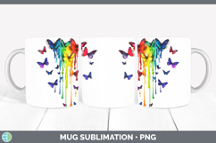 GorgeousRainbow Drips BS01 Mug Wrap design.