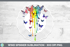 GorgeousRainbow Drips BS01 Wind Spinner design.