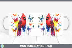 GorgeousRainbow Drips BS01 Mug Wrap design.