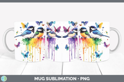 GorgeousRainbow Drips BS01 Mug Wrap design.