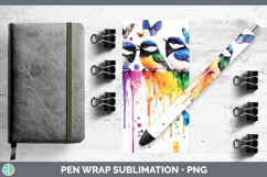 GorgeousRainbow Drips BS01 Pen Wrap design.