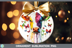 GorgeousRainbow Drips BS01 Ornament design.