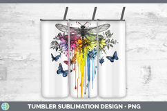 GorgeousRainbow Drips BS01 Tumbler design.