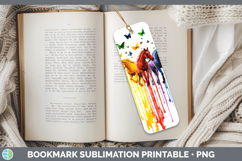 GorgeousRainbow Drips BS01 Bookmark design.
