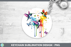 GorgeousRainbow Drips BS01 Keychain design.