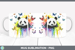 GorgeousRainbow Drips BS01 Mug Wrap design.