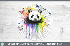 GorgeousRainbow Drips BS01 Wind Spinner design.