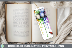 GorgeousRainbow Drips BS01 Bookmark design.