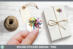 GorgeousRainbow Drips BS01 Stickers design.