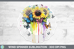 GorgeousRainbow Drips BS01 Wind Spinner design.