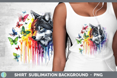 GorgeousRainbow Drips BS01 Shirt design.