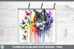 GorgeousRainbow Drips BS01 Tumbler design.