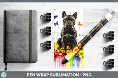GorgeousRainbow Drips Pen Wrap design.