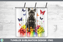 GorgeousRainbow Drips Tumbler design.