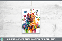 GorgeousRainbow Drips Air Freshener design.