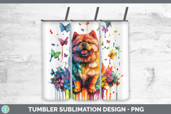 GorgeousRainbow Drips Tumbler design.