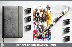 GorgeousRainbow Drips Pen Wrap design.