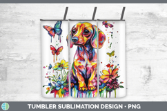 GorgeousRainbow Drips Tumbler design.