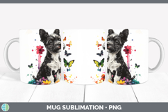 GorgeousRainbow Drips Mug Wrap design.
