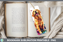 GorgeousRainbow Drips Bookmark design.