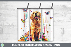 GorgeousRainbow Drips Tumbler design.