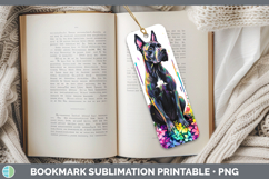 GorgeousRainbow Drips Bookmark design.