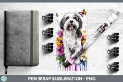 GorgeousRainbow Drips Pen Wrap design.