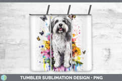 GorgeousRainbow Drips Tumbler design.