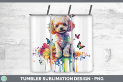 GorgeousRainbow Drips Tumbler design.