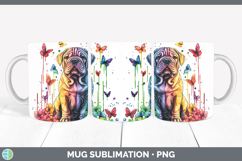 GorgeousRainbow Drips Mug Wrap design.
