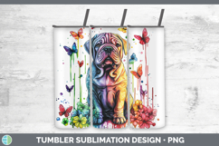 GorgeousRainbow Drips Tumbler design.