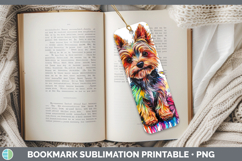 GorgeousRainbow Drips Bookmark design.