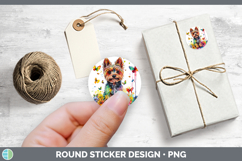 GorgeousRainbow Drips Stickers design.