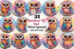 Rainbow Elf Owl Round,Vintage Elf Owl Bird Wind Spinner Wind Spinner,Wind Spinner Sublimation,Vintage Elf Owl Bird Wind Spinner Sublimation Designs,Vintage Elf Owl Wind Spinner,Vintage Elf Owl Bird,Vintage Elf Owl Bird Sublimation,Painted Glass Elf Owl Bi