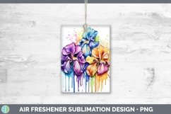 GorgeousRainbow Flowers Air Freshener design.